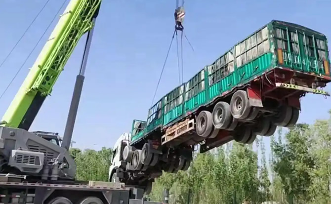 西平道路脱困救援案例